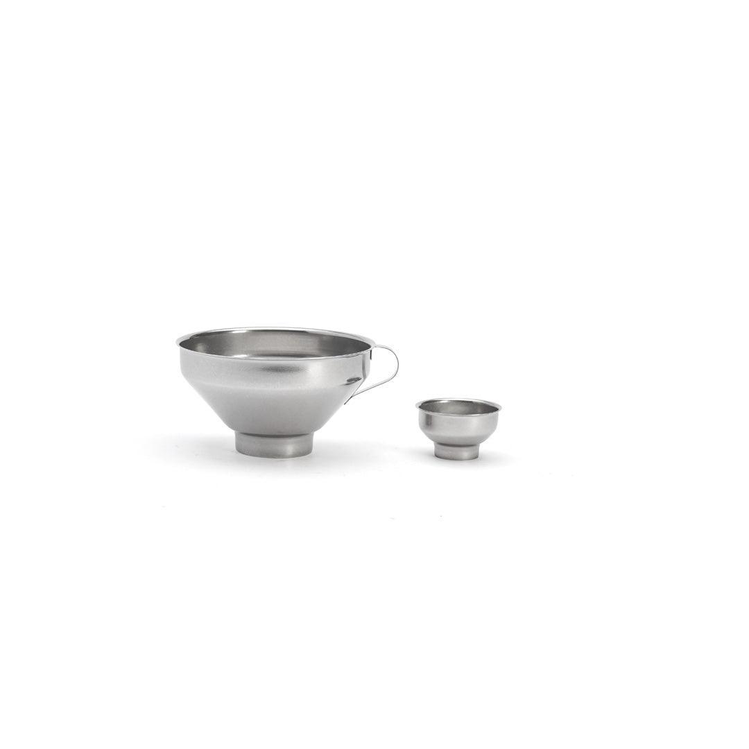 De Buyer Stainless Steel Double Funnel (3.5cm & 6cm) - De Buyer UK