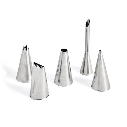De Buyer Stainless Steel Nozzles - 5 Piece Set - De Buyer UK