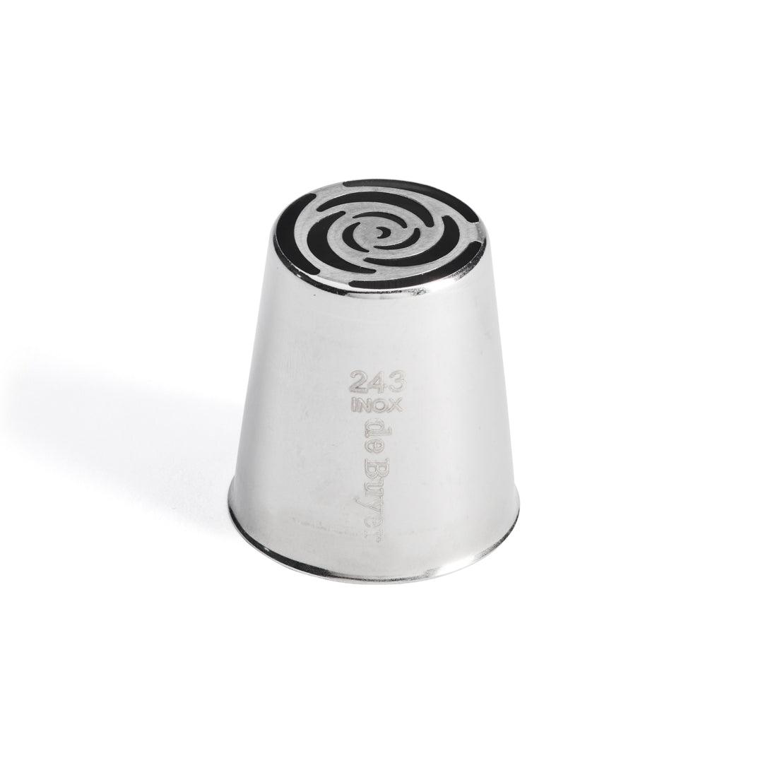 De Buyer Stainless Steel Russian Nozzle - Flower Decor (No243) - De Buyer UK
