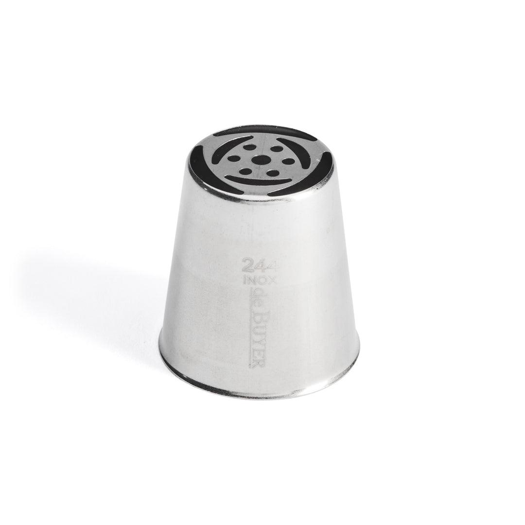 De Buyer Stainless Steel Russian Nozzle - Flower Decor (No244) - De Buyer UK
