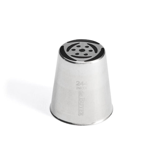 De Buyer Stainless Steel Russian Nozzle - Flower Decor (No244) - De Buyer UK