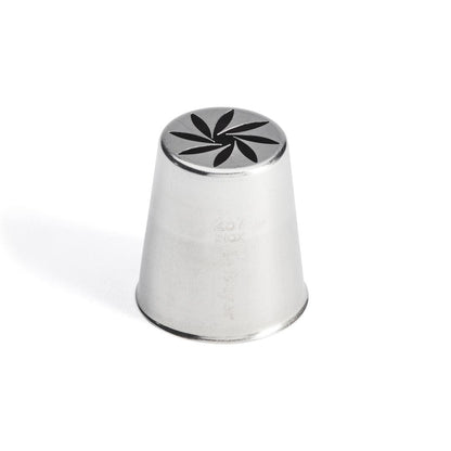 De Buyer Stainless Steel Russian Nozzle - Flower Decor (No257) - De Buyer UK
