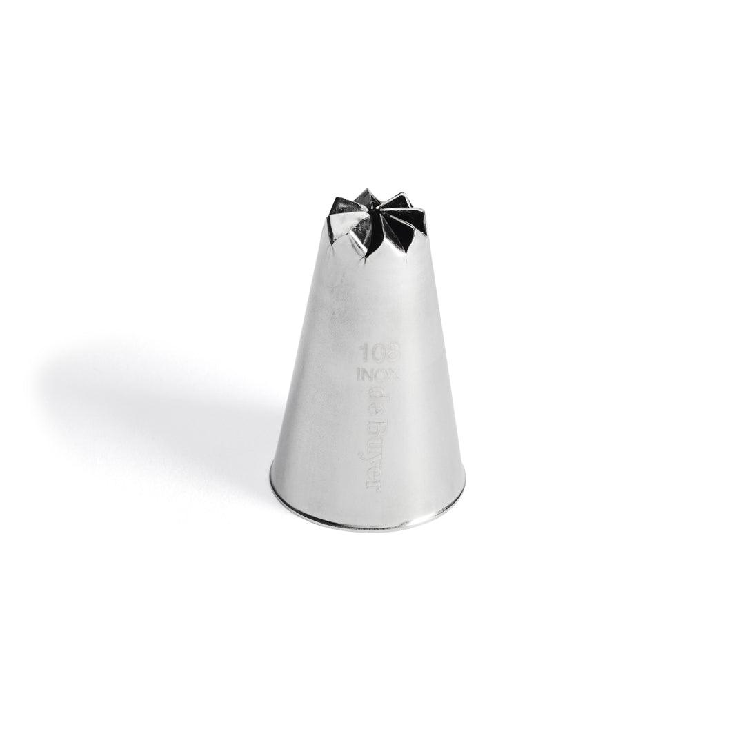 De Buyer Stainless Steel Spiral Nozzle - 8 Teeth - De Buyer UK