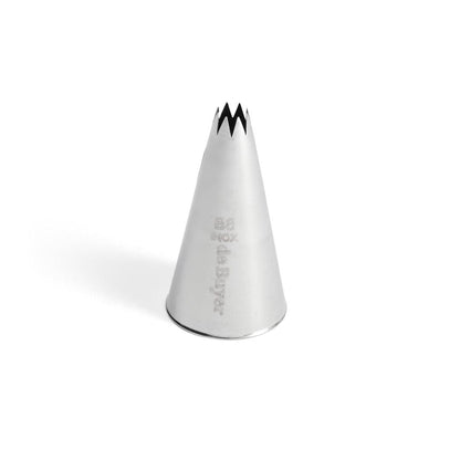 De Buyer Stainless Steel Star Nozzle (B8) - De Buyer UK