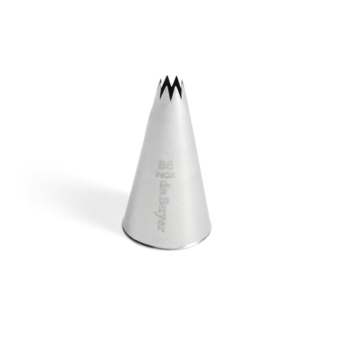 De Buyer Stainless Steel Star Nozzle (B8) - De Buyer UK