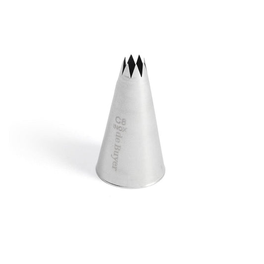 De Buyer Stainless Steel Star Nozzle (C8) - De Buyer UK