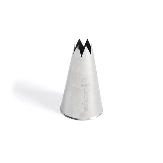 De Buyer Stainless Steel Star Nozzle (D6) - De Buyer UK