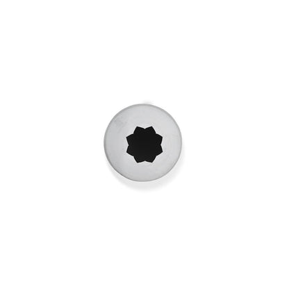 De Buyer Stainless Steel Star Nozzle (D8) - De Buyer UK