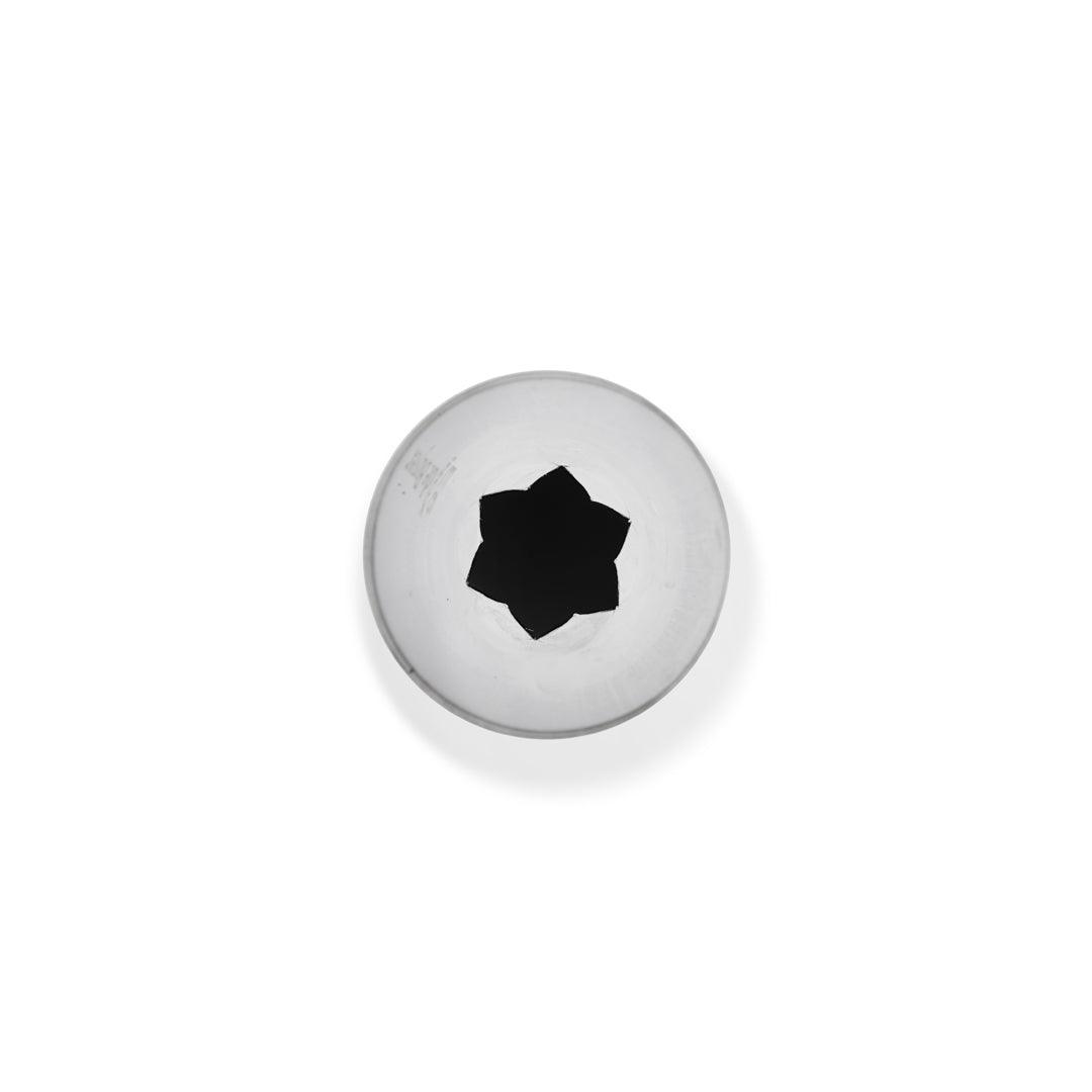 De Buyer Stainless Steel Star Nozzle (E6) - De Buyer UK