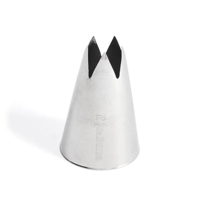 De Buyer Stainless Steel Star Nozzle (F5) - De Buyer UK