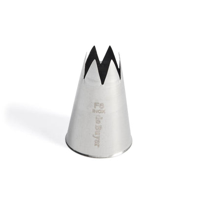 De Buyer Stainless Steel Star Nozzle (F6) - De Buyer UK