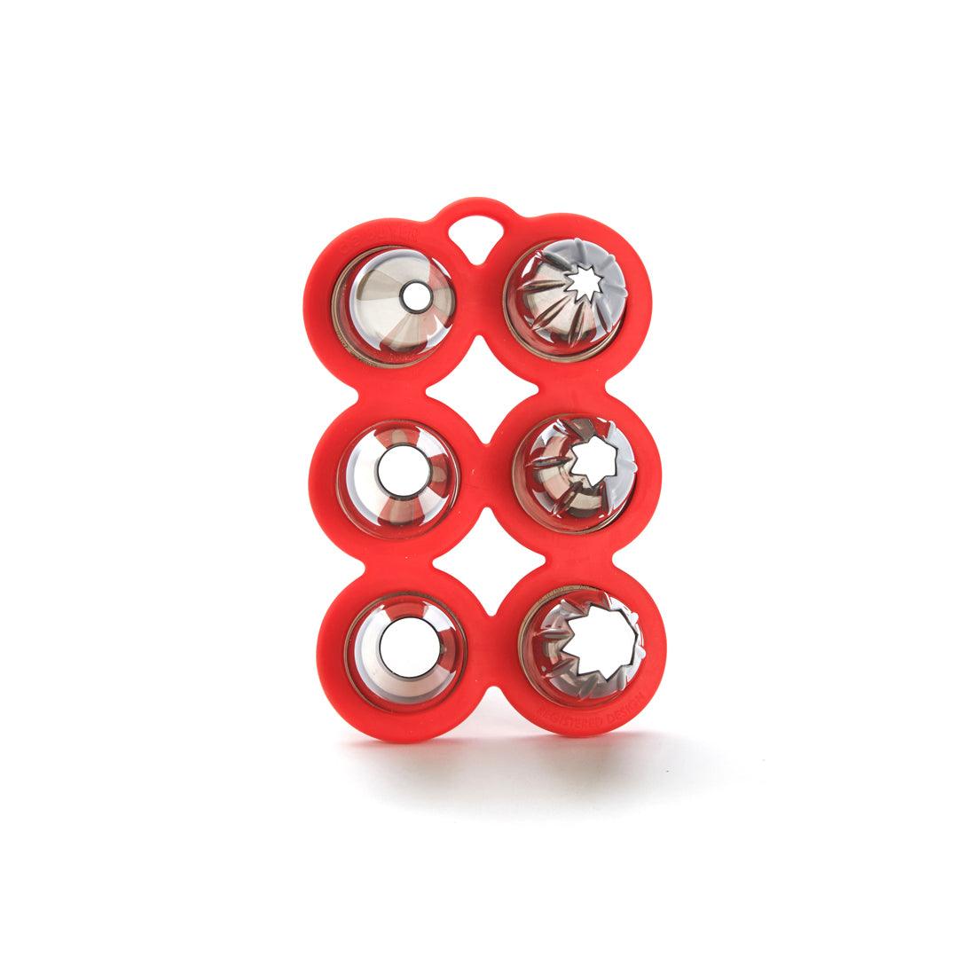 De Buyer Tritan Classic Nozzle Set With Holder - 6 Piece Set - De Buyer UK
