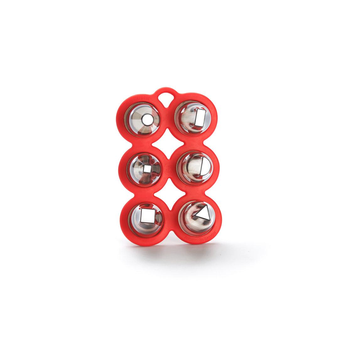 De Buyer Tritan Geo Nozzle Set With Holder - 6 Piece Set - De Buyer UK