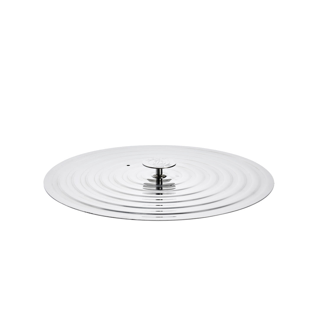De Buyer Universal 30 - 32cm Stainless Steel Frying Pan Lid - De Buyer UK