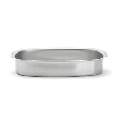 Oven Dish 38 x 26cm Stainless Steel - De Buyer UK