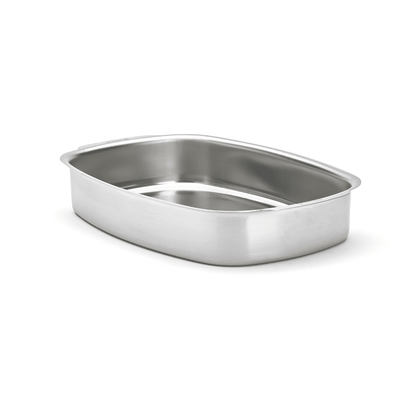Oven Dish 38 x 26cm Stainless Steel - De Buyer UK